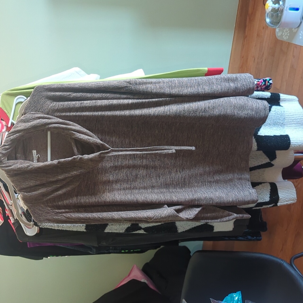 Maurices Brown Cowl Neck Shirt